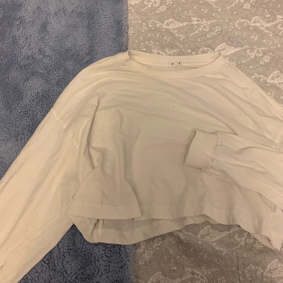 Long sleeve cropped shirt - Picture 1 of 2